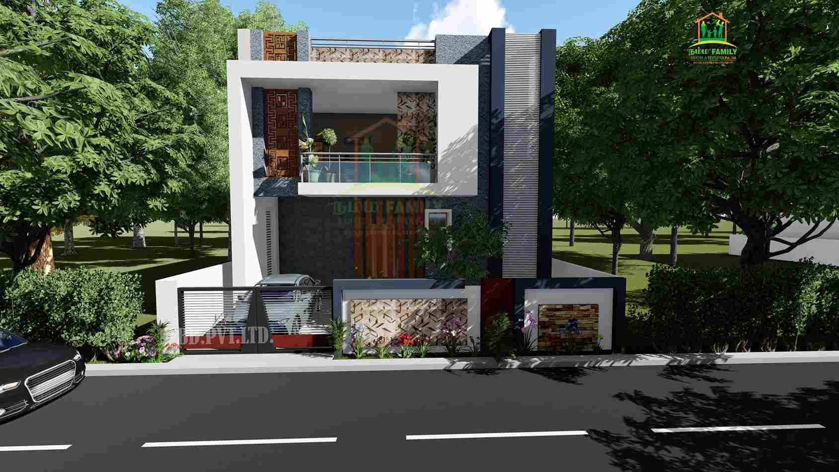 What are the 15 Best Normal House Front Elevation Designs In Tamilnadu - namma Family Builder