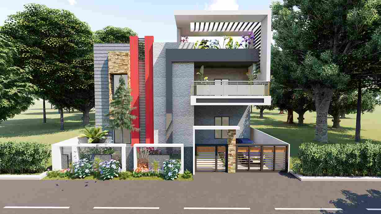 What are the 15 Best Normal House Front Elevation Designs In Tamilnadu