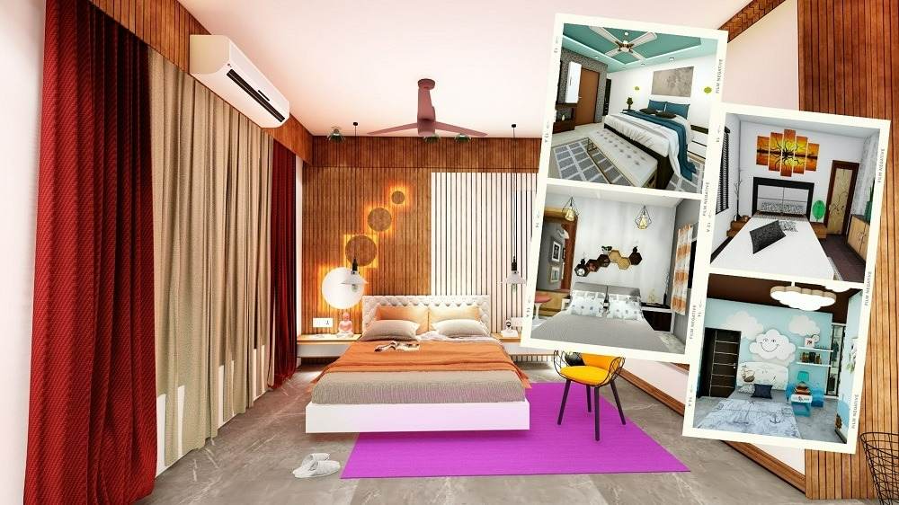 Top 20 Best Two Colour Combination For Bedroom Walls