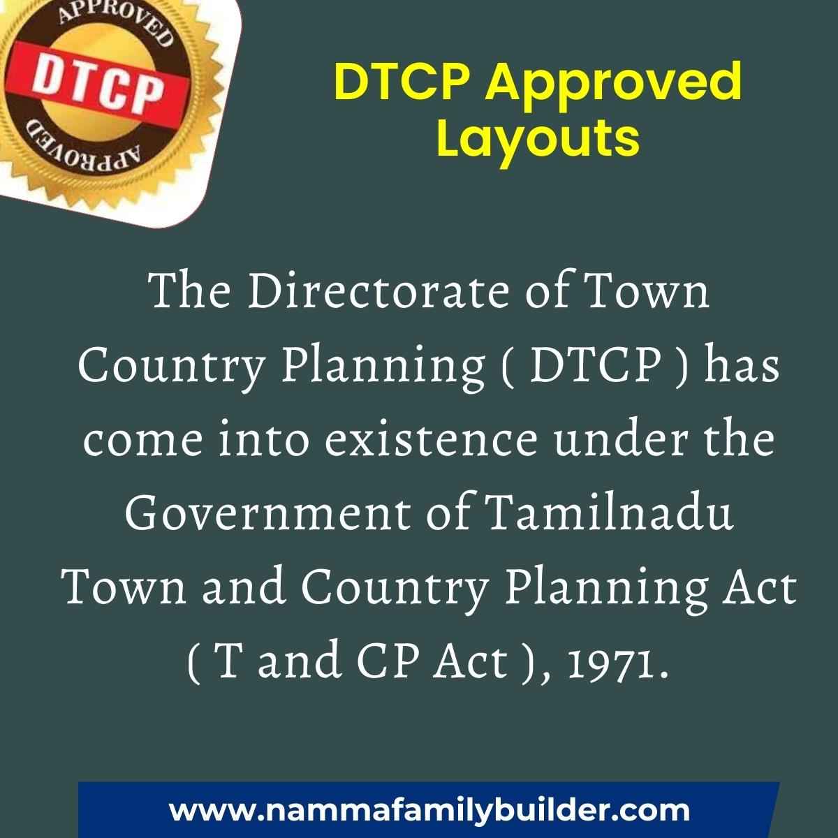 What Is DTCP Layout & DTCP Approval? - March 2024
