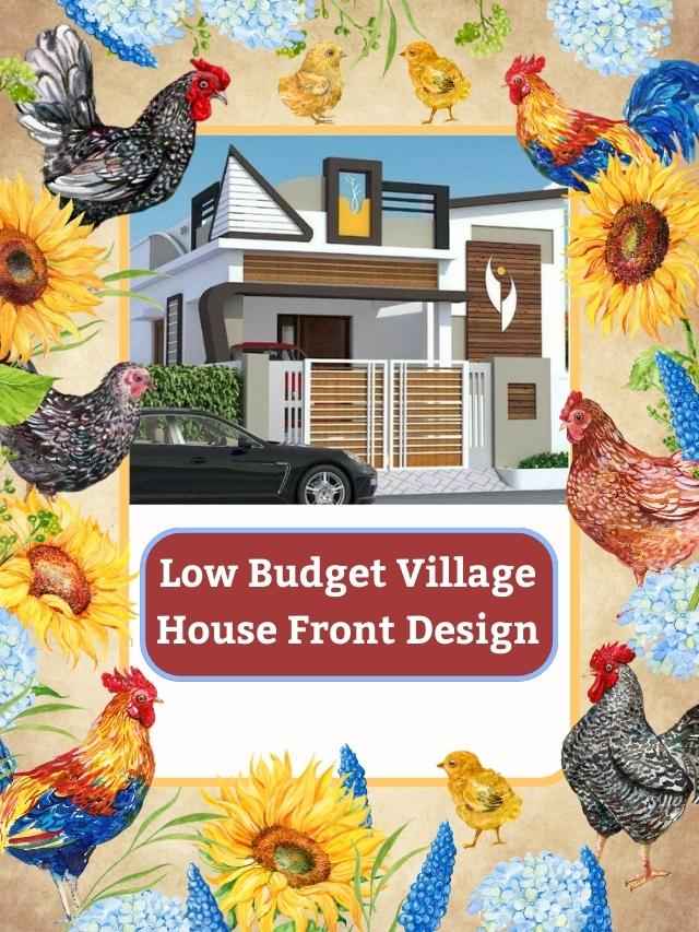 Low Budget Village House Front Design 11zon 