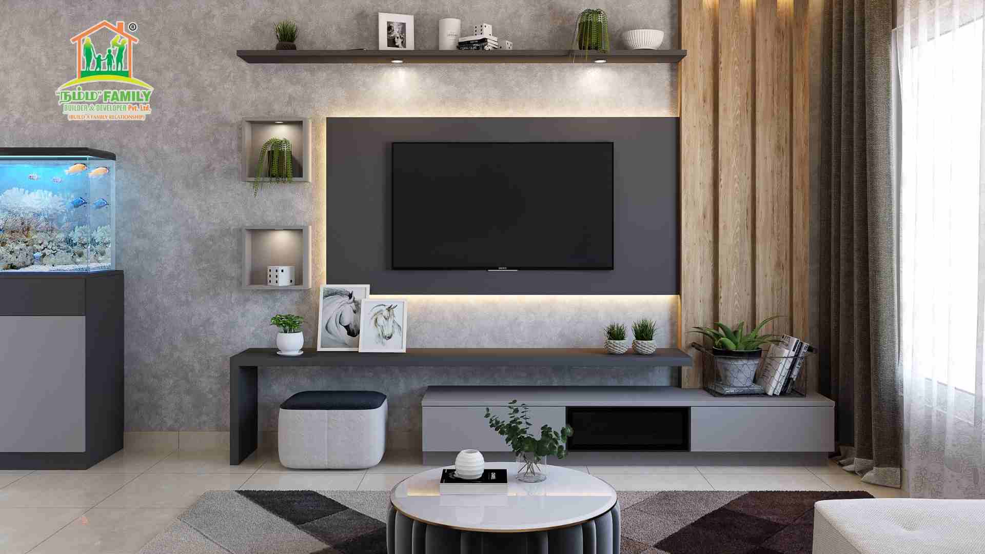 Modern Simple TV Unit Design Images in 2023 - Namma Family