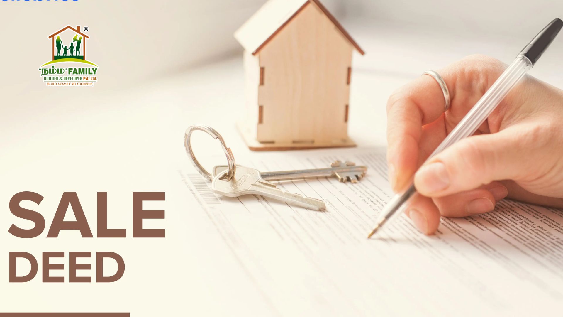 Sale Deed: Benefits, Documents& Registration Process - Namma Family Builder