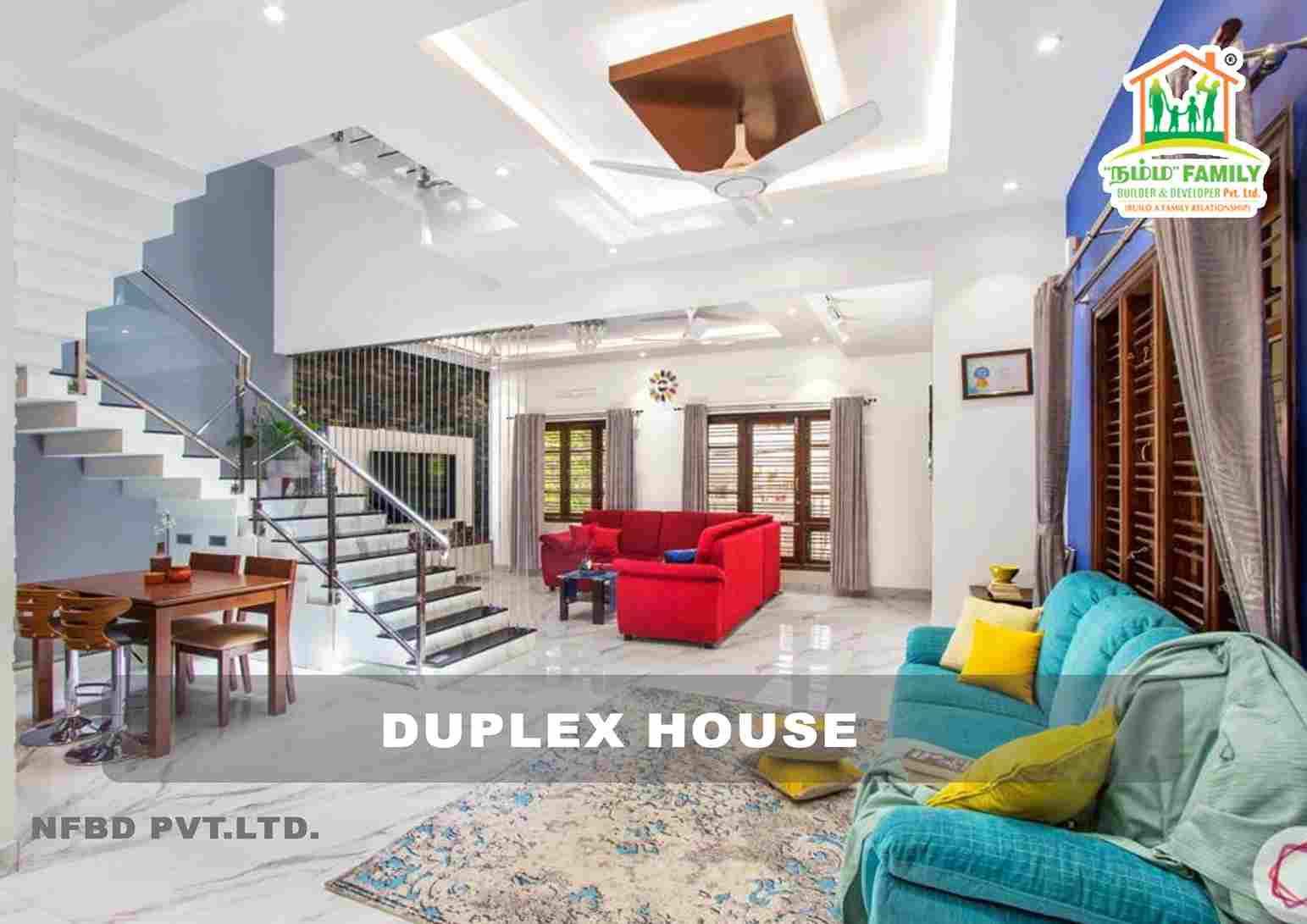 Best 10 Duplex House Design Ideas And Its Types - Namma Family Builder