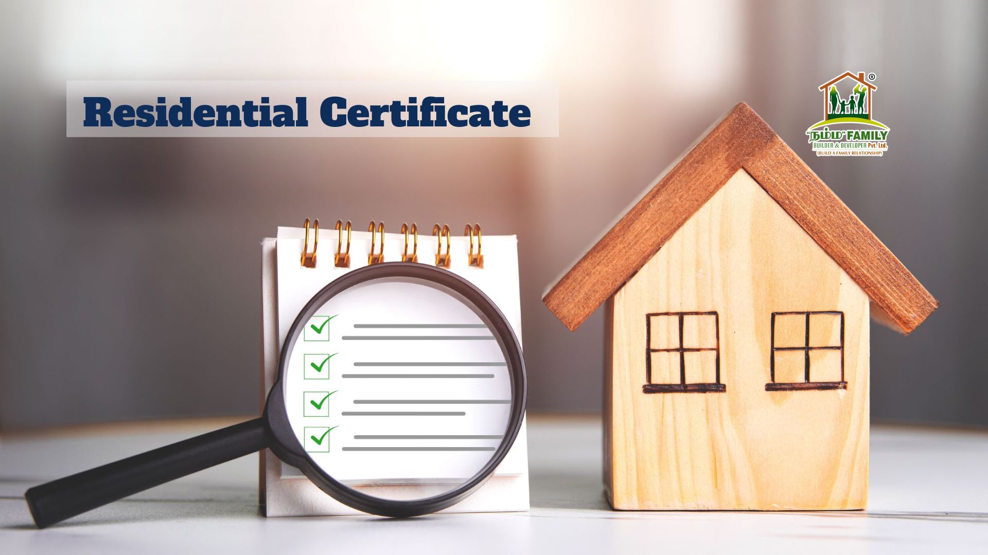 How To Apply For a Residential Certificate Online? - Namma Family Builder