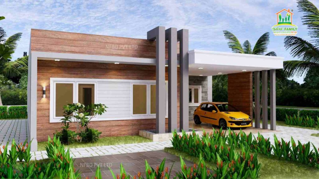 Best 9 Simple Single Floor House Design Images - Namma Family Builder