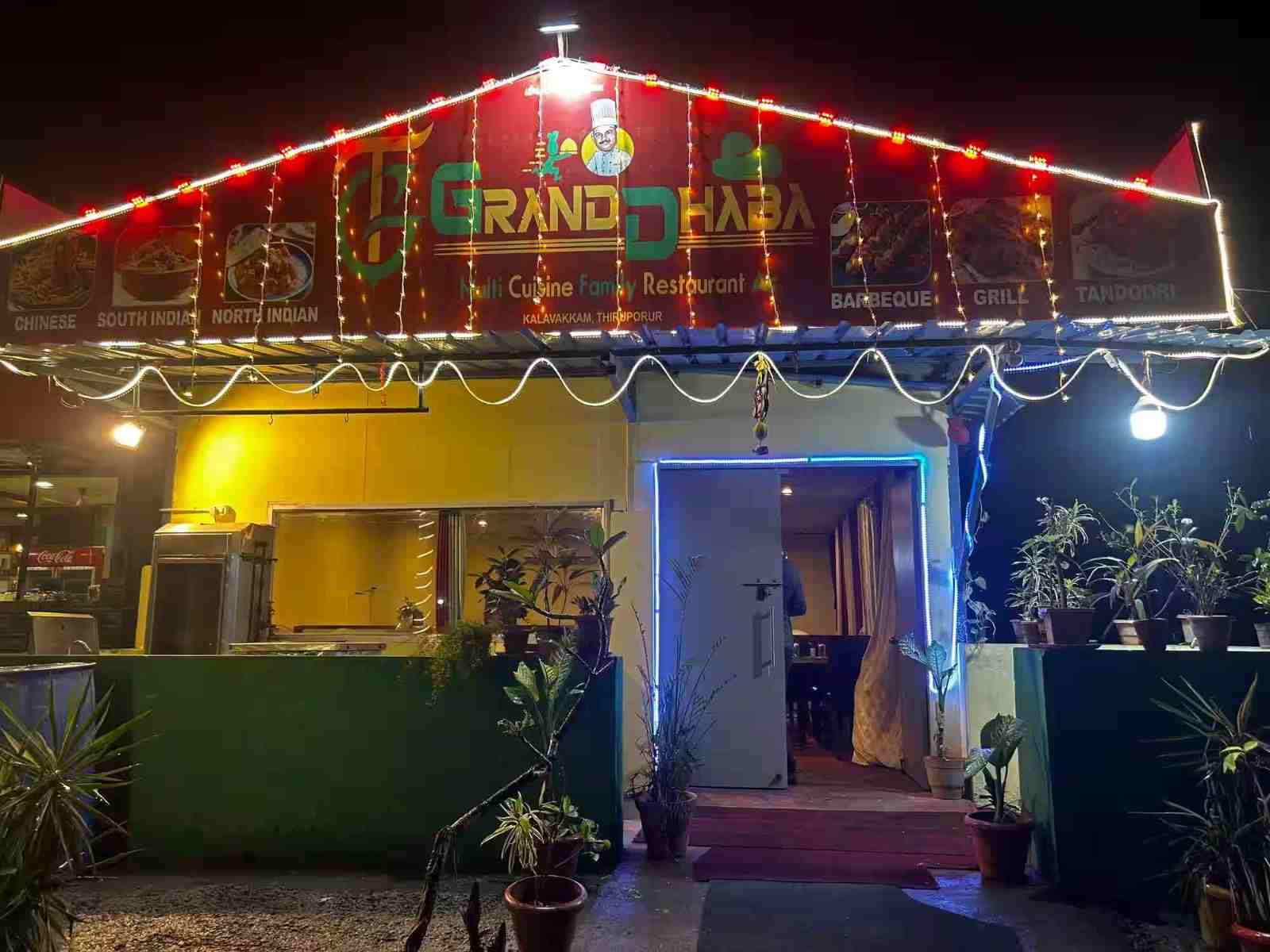 Thiruporur Grand Dhaba Multicuisine Family Restaurant - Namma Family Builder