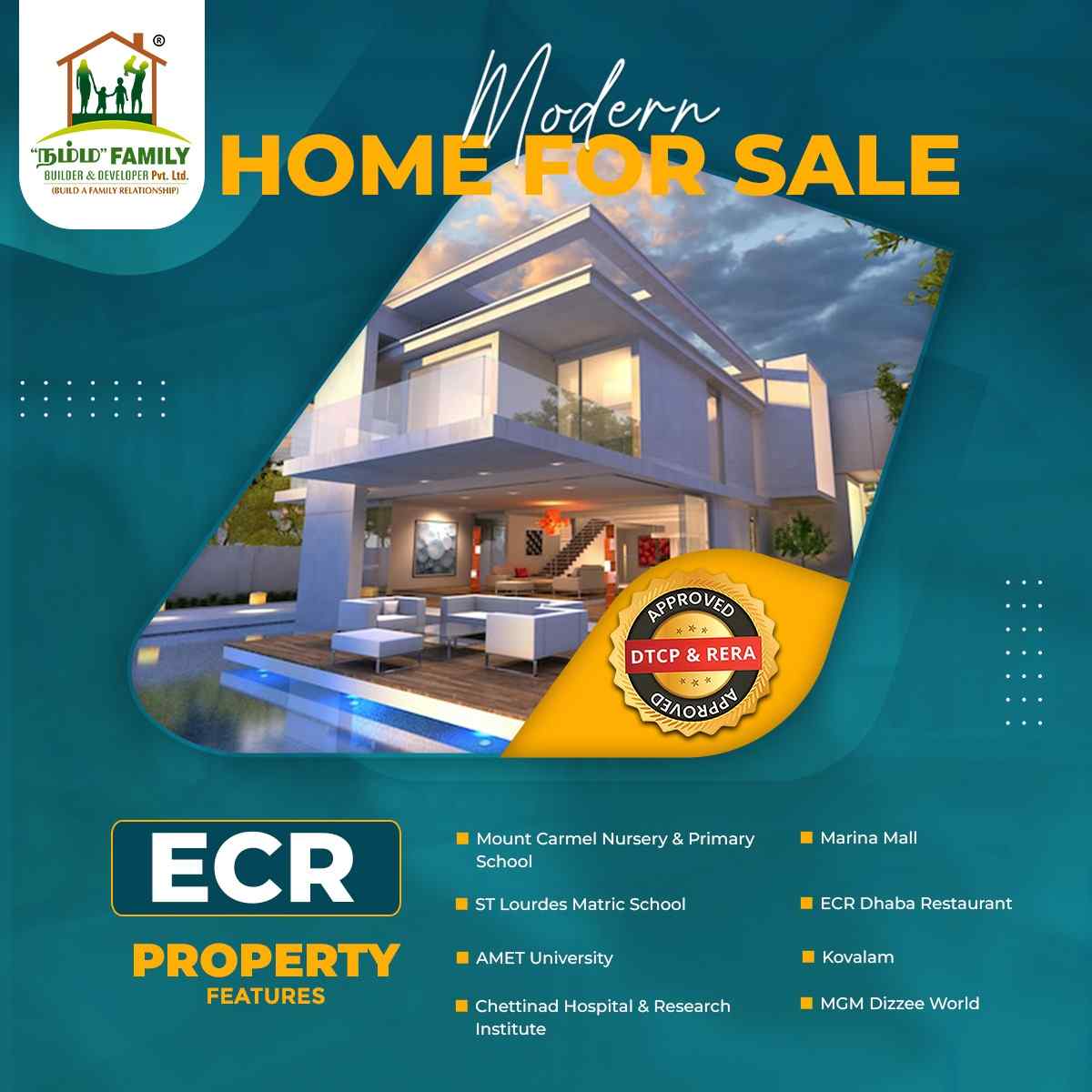 ECR Properties Cover Image - Namma Family Builder