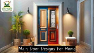 Single Modern Main Door Design for Home - Namma Family Builder