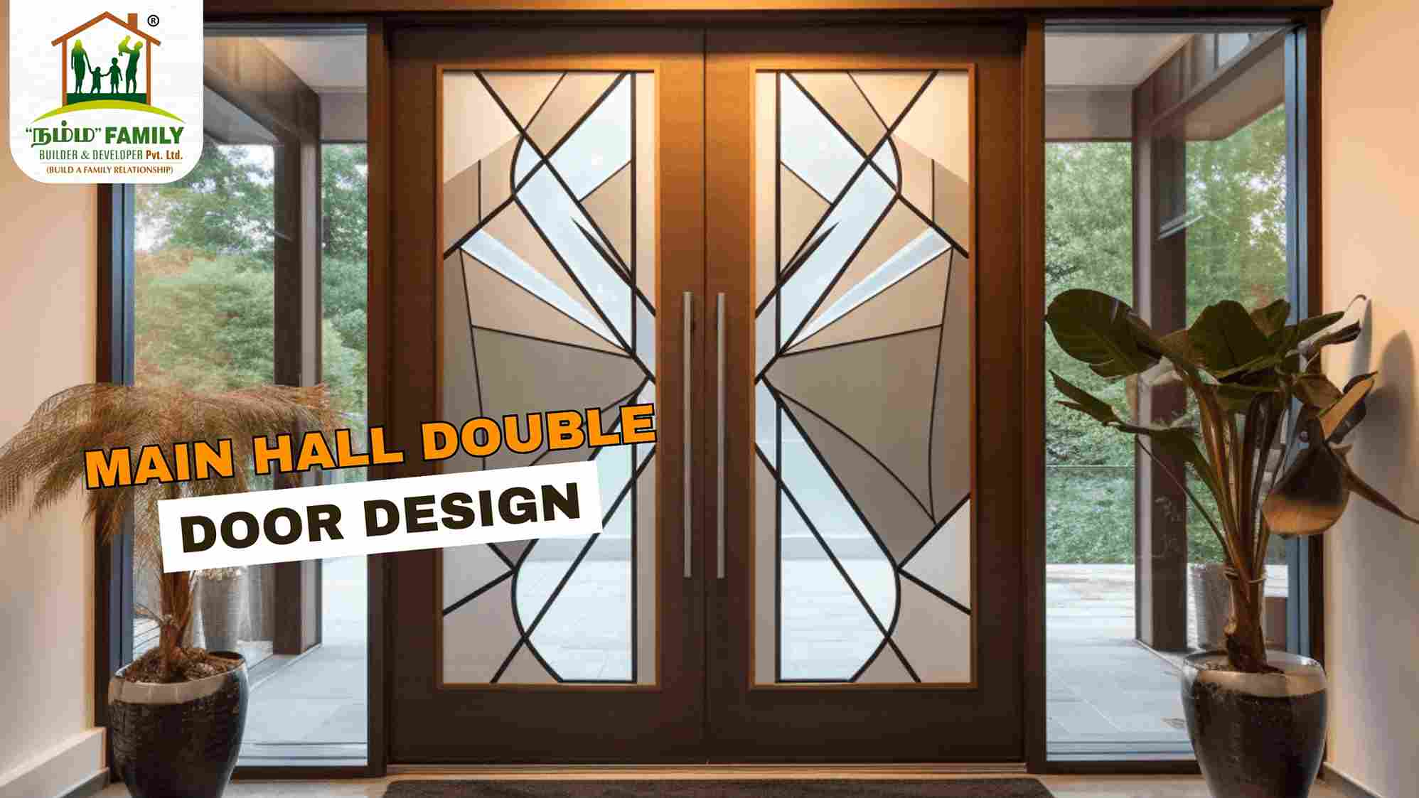 Main Hall Double Door Design - Namma Family Builder